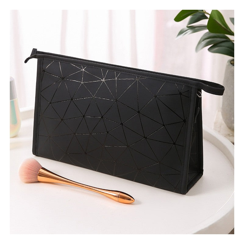 Waterproof Portable Geometric Cosmetic Bag