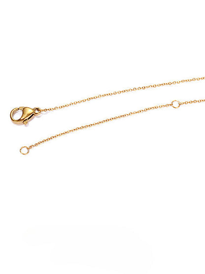 Simple Tassel Drops Necklace