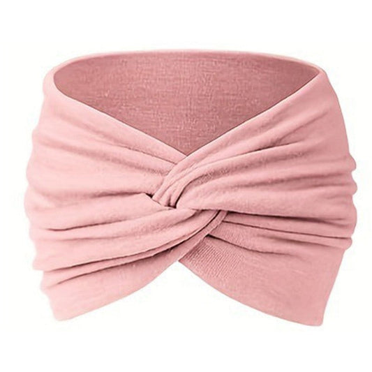Solid Color Knot Elastic Headband