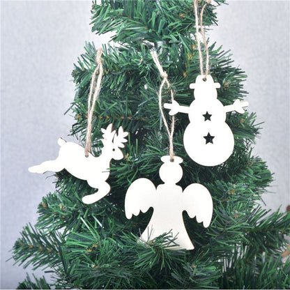 Christmas Wooden Candle Decorations