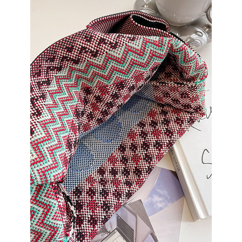 Checkerboard Striped Bags Handbags