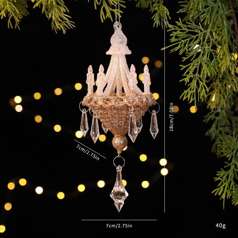 Christmas Wooden Candle Decorations