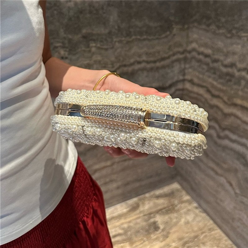Fashion Pearl Evening Clutch