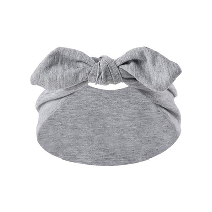 Solid Color Knot Elastic Headband