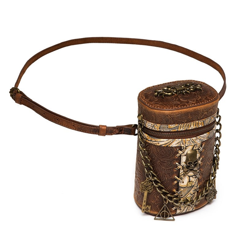 Retro Punk Casual Crossbody Waist Bag