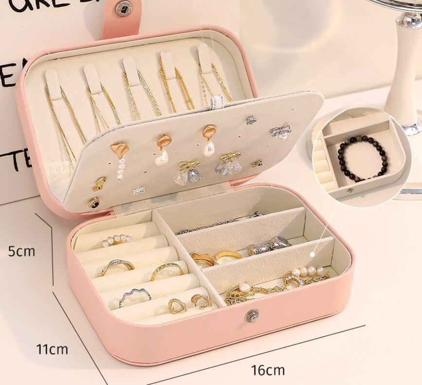 Minimalist Portable Travel Jewelry Case