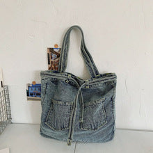 Vintage Washed large Size Shoulder Bags