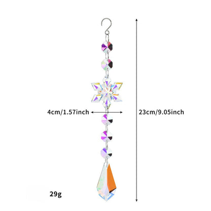 Snowflakes Crystal Holiday Home Hangings