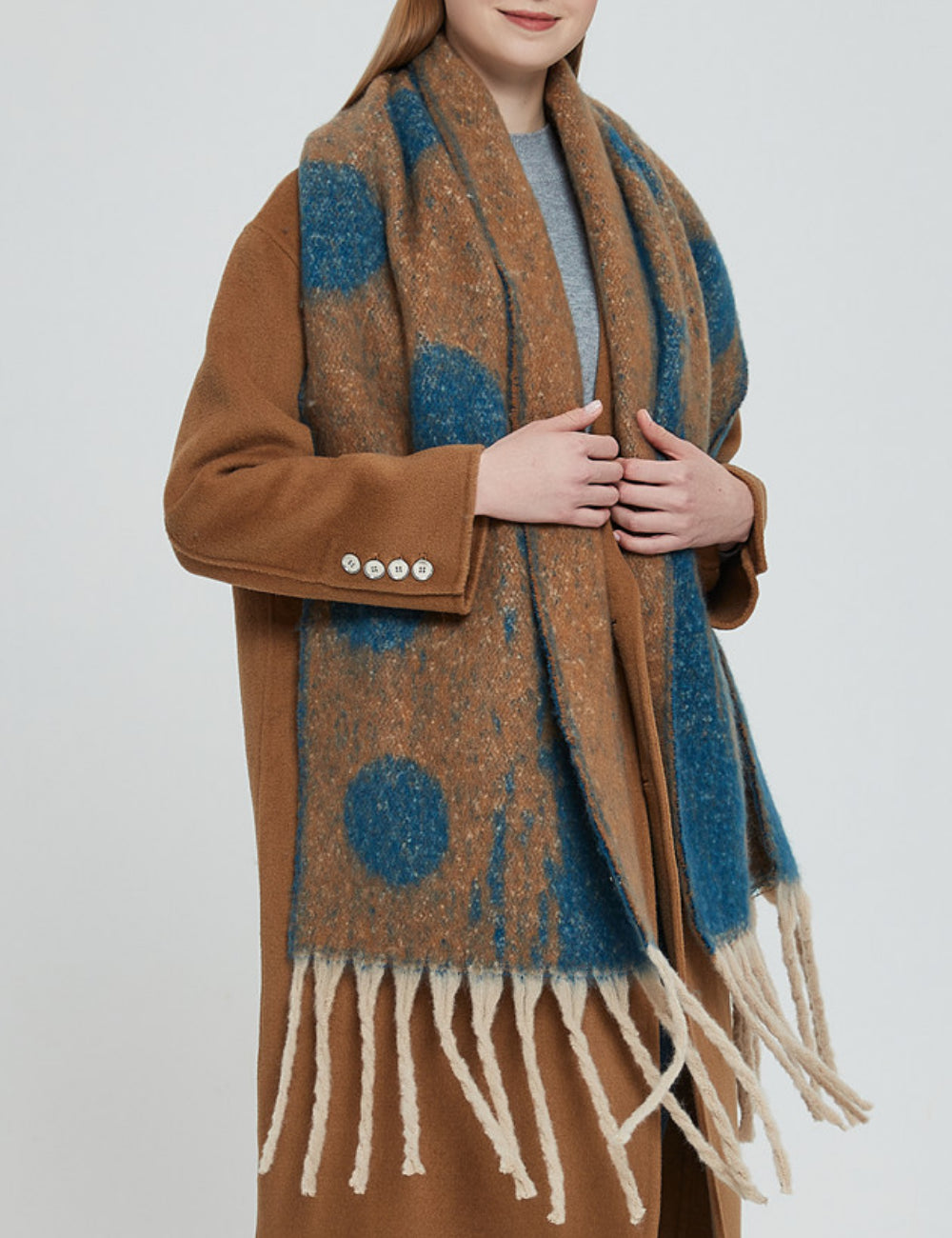 Patchework Color Point Scarves