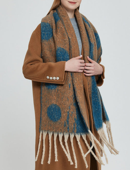 Patchework Color Point Scarves