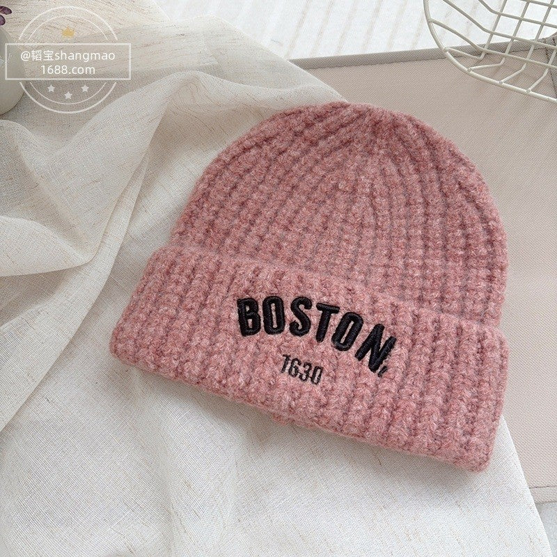 Baby Embroidered Knit Beanie