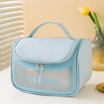 Fashion Square Waterproof Large Capacity Cosmetic Bag
