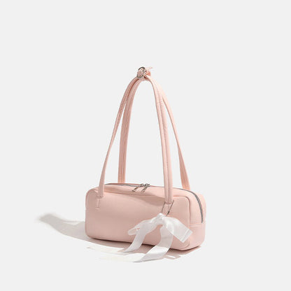 Sweet Bow Ribbon Boston Handbags