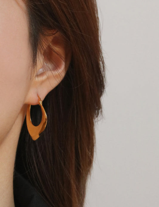 Geometric Simple Metal Earrings