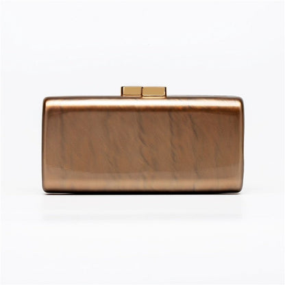 Trendy Acrylic Rectangular Evening Clutch