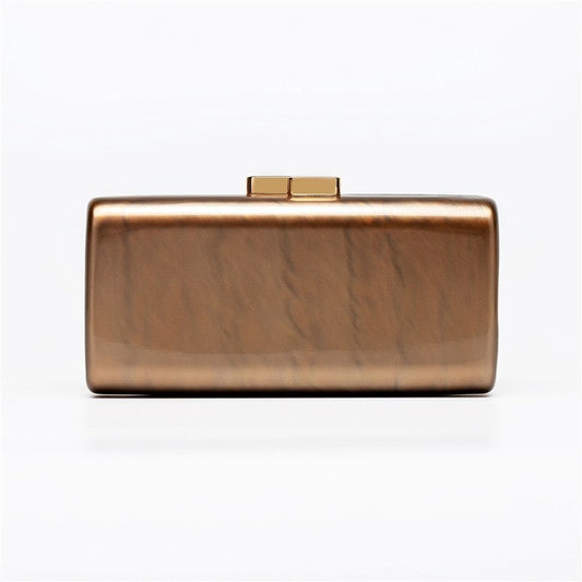 Trendy Acrylic Rectangular Evening Clutch