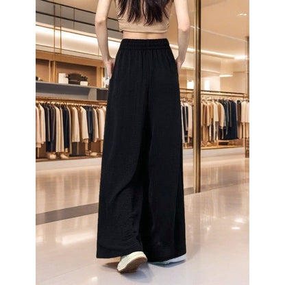 2-Pack High Waist Relaxed Fit Wide Leg Pants