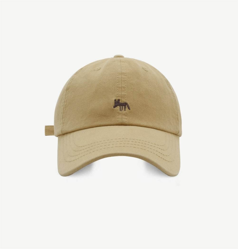 Cute Fox Embroidered Baseball Caps
