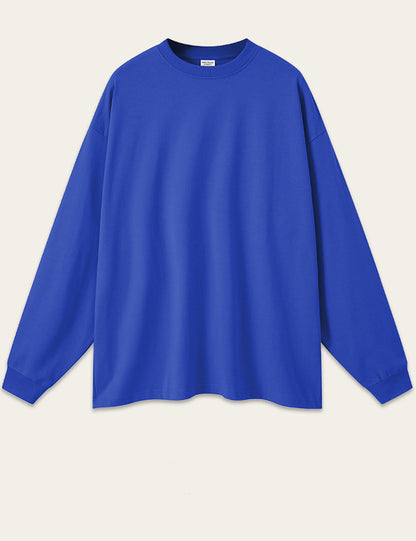 Casual Solid Color Long Sleeve Oversize Top