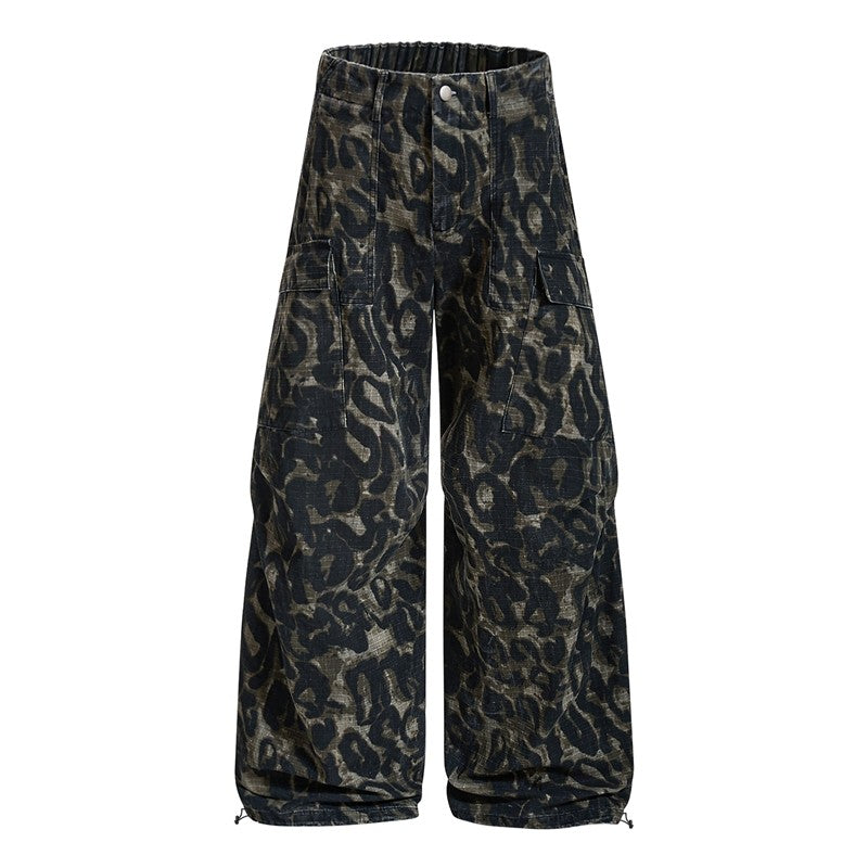 Loose Wide Leg Cargo Pants