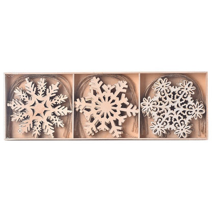 Christmas Wooden Candle Decorations