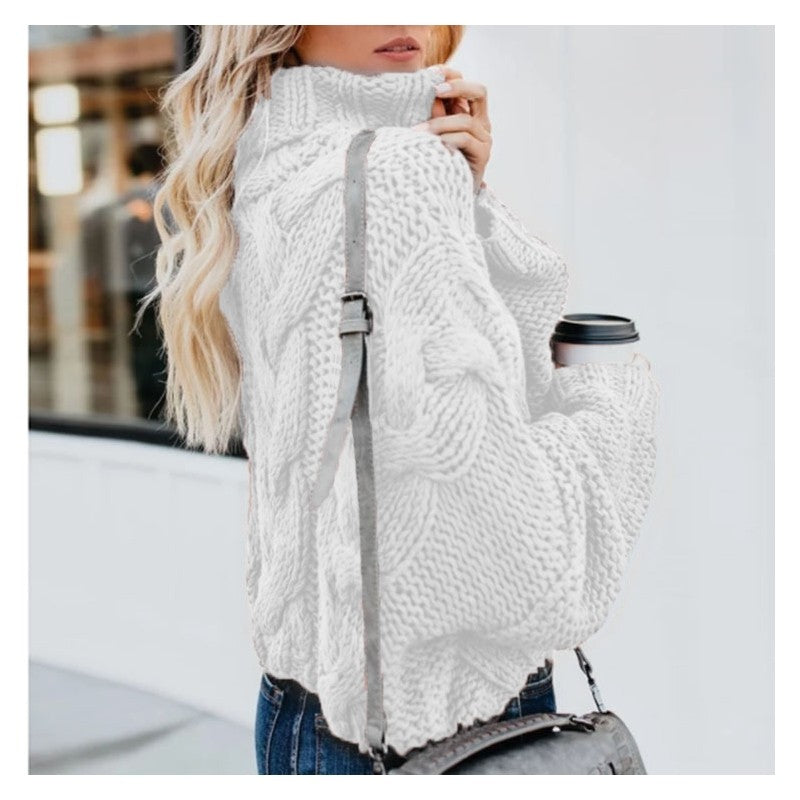 Loose Colorful Stripe Sweater