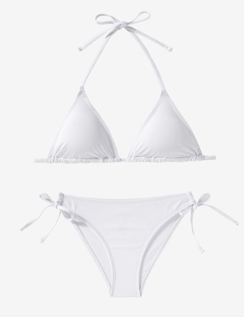 Halter Bikini String Tie 2PCS Swimwear Set