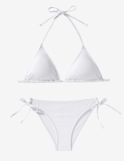 Halter Bikini String Tie 2PCS Swimwear Set