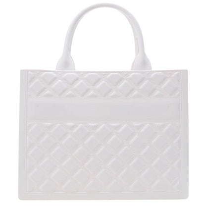 Large Capacity Solid Color Tote Handbag