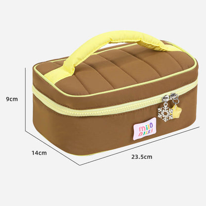 Simple Large Capacity Portable Makeup Bag