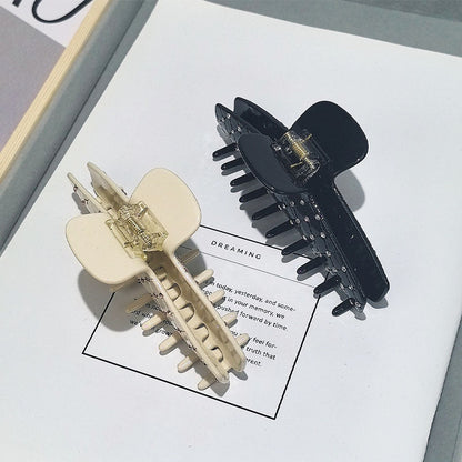 Rhinestone Solid Color Large Hair Claw