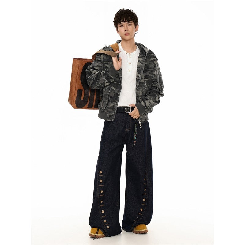 Street Camouflage Hooded Jacket