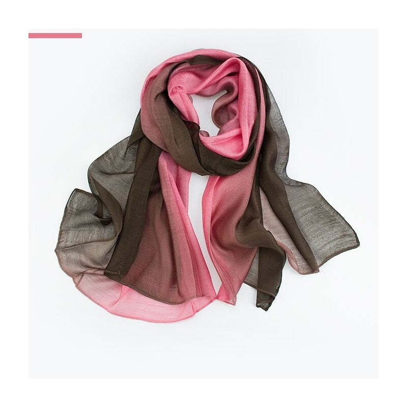 Fashion Color Block Scarf