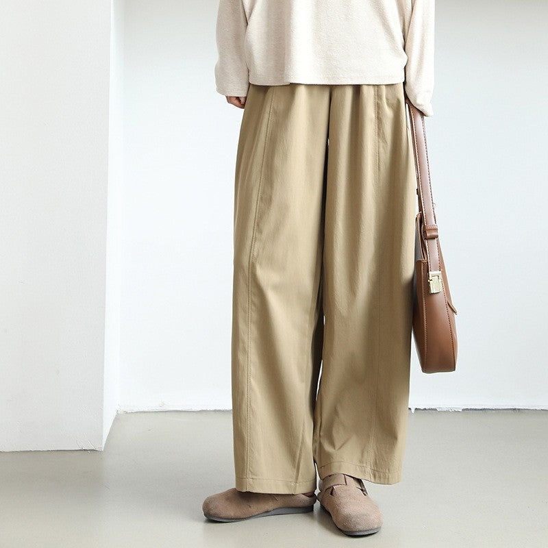 Women Loose Harem Pants Lantern Style Wide Leg Trousers