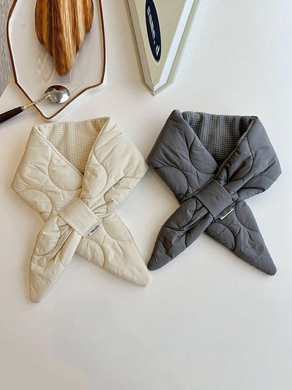 Keep Warm Solid Color Velvet Scarf