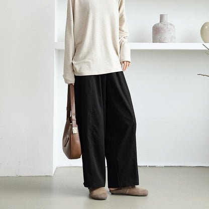 Women Loose Harem Pants Lantern Style Wide Leg Trousers