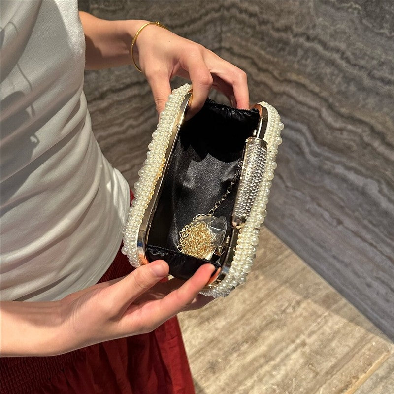 Fashion Pearl Evening Clutch