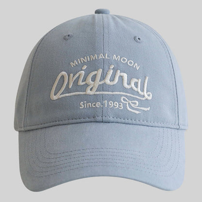Cute Letter Embroidered Versatile Baseball Cap
