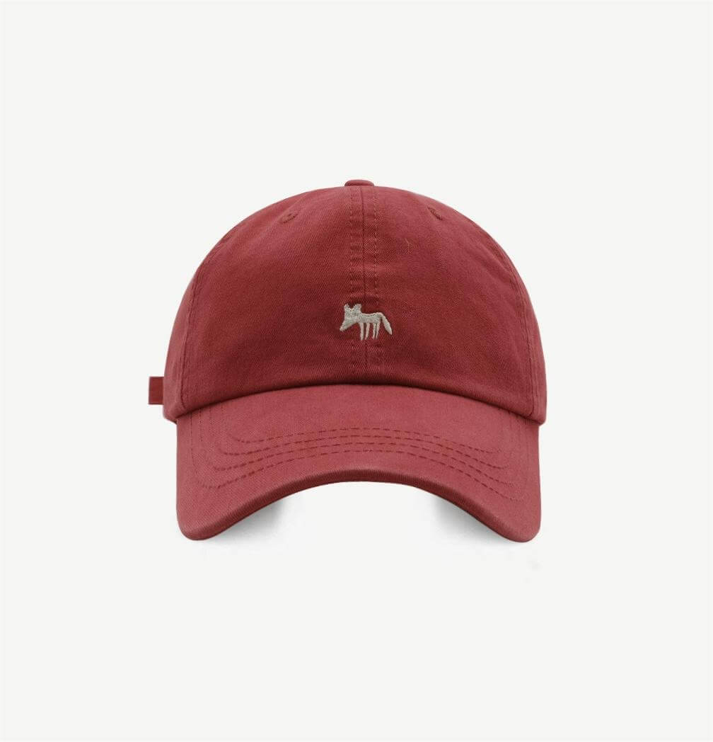 Cute Fox Embroidered Baseball Caps