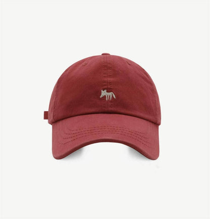 Cute Fox Embroidered Baseball Caps
