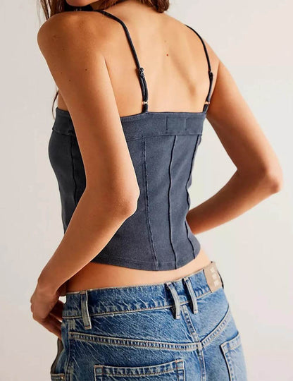 Simple Solid Color Tank Tops