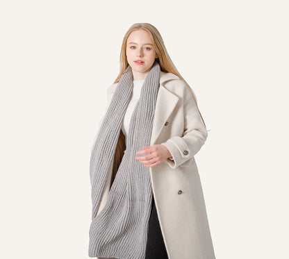 Solid Color Simple Knit Scarves