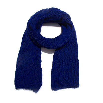 Solid Color Simple Knit Scarves
