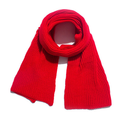 Solid Color Simple Knit Scarves