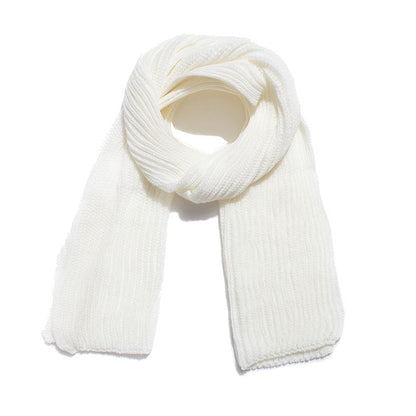 Solid Color Simple Knit Scarves