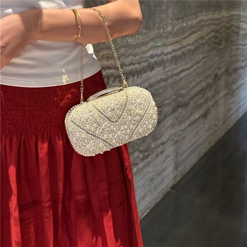 Fashion Pearl Evening Clutch