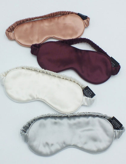 Soft Solid Color Mulberry Silk Eye Mask