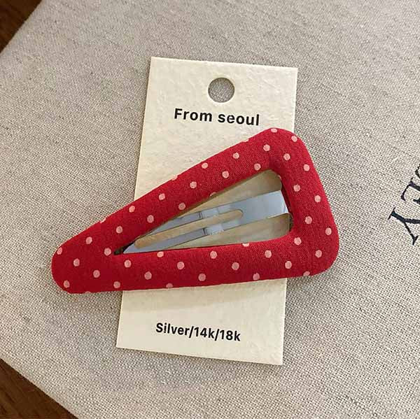 Polka Dot Sweet Cute Hair Clip