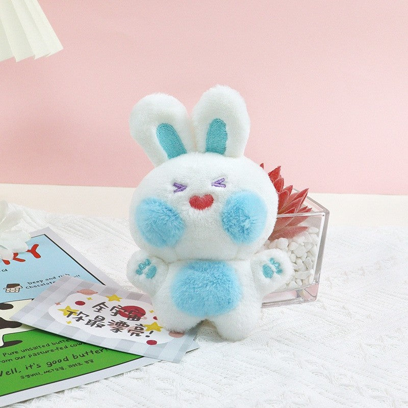 Cute Plush Bunny Beaded Chain Pendant