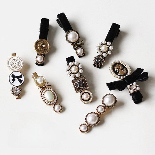Pearl Vintage Elegant Hair Clips